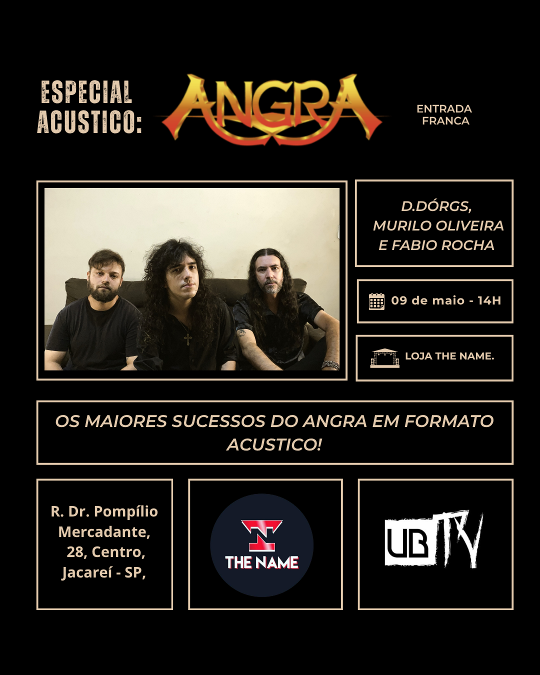HOMENAGEM BANDA ANGRA