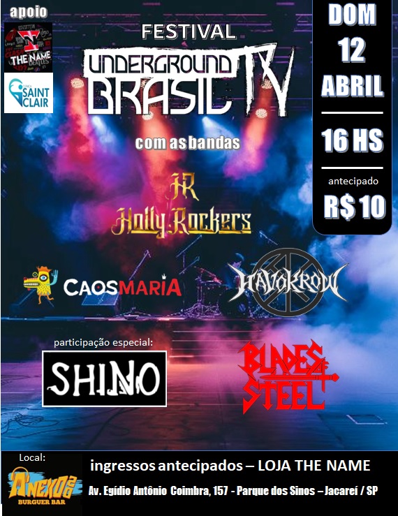 FESTIVAL UNDERGROUND BRASIL TV